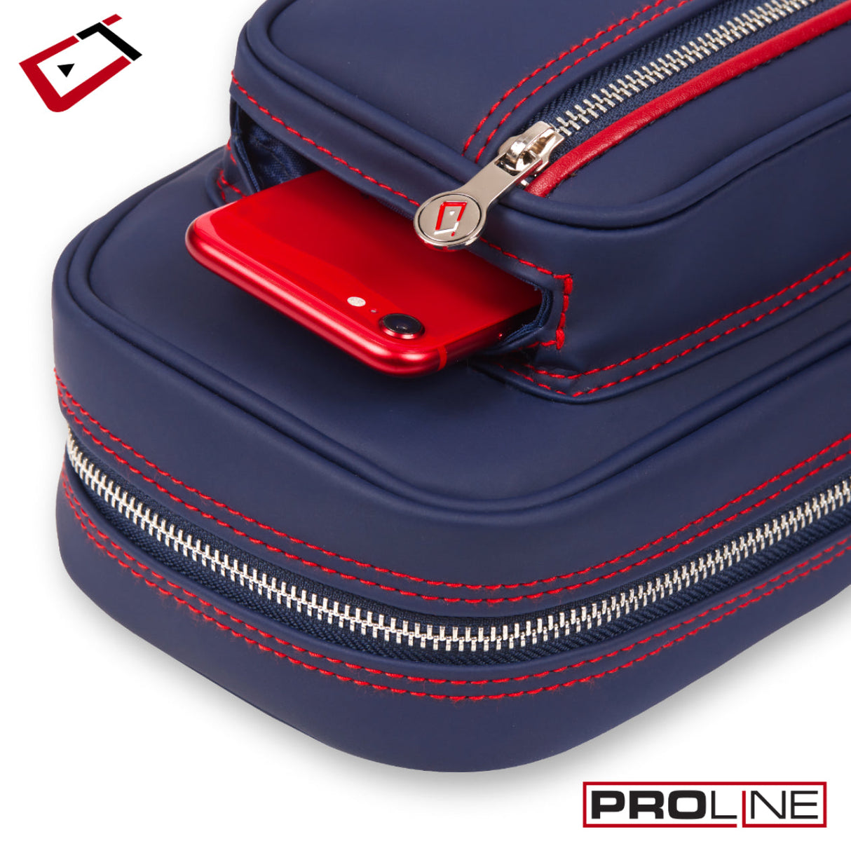 Cuetec Pro Line Navy 4×8 Soft Case