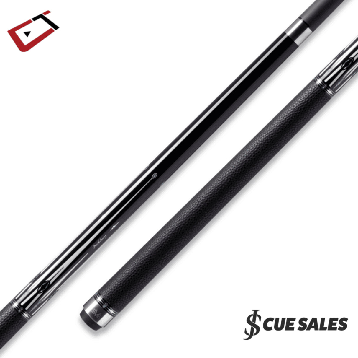 Cynergy SVB II Black, Leather Wrap (11.8mm Shaft)
