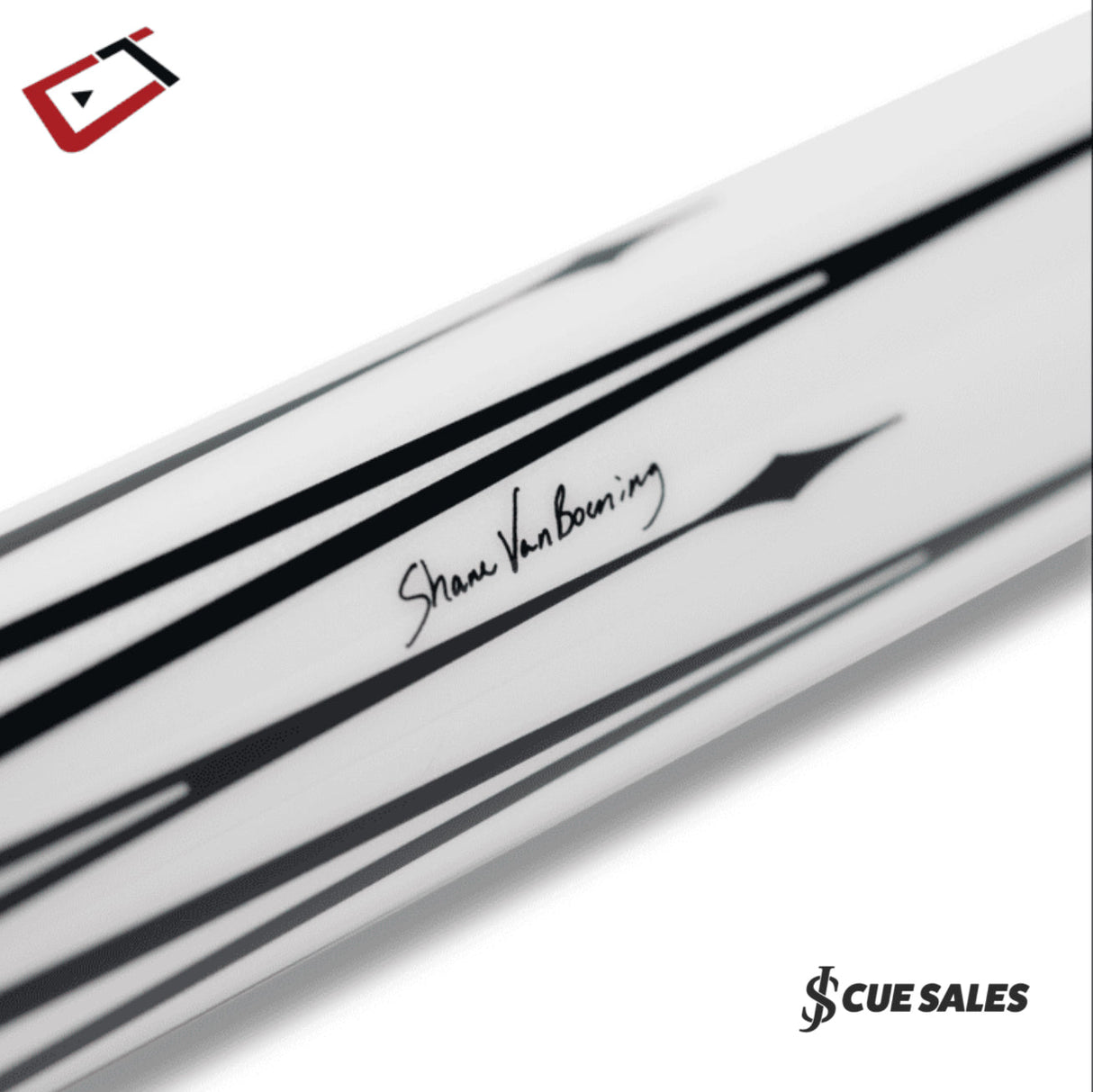 Cynergy SVB II White, Leather Wrap (12.5mm Shaft)