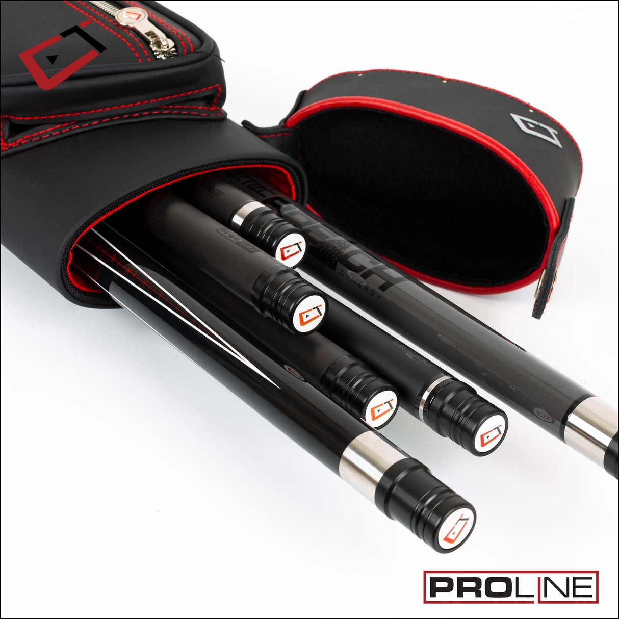Cuetec Pro Line 2X4 Hard Case; Black