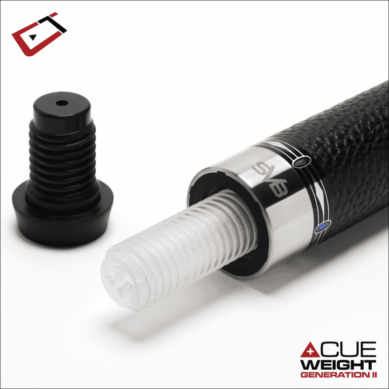 Cynergy SVB II Black, Leather Wrap (11.8mm Shaft)