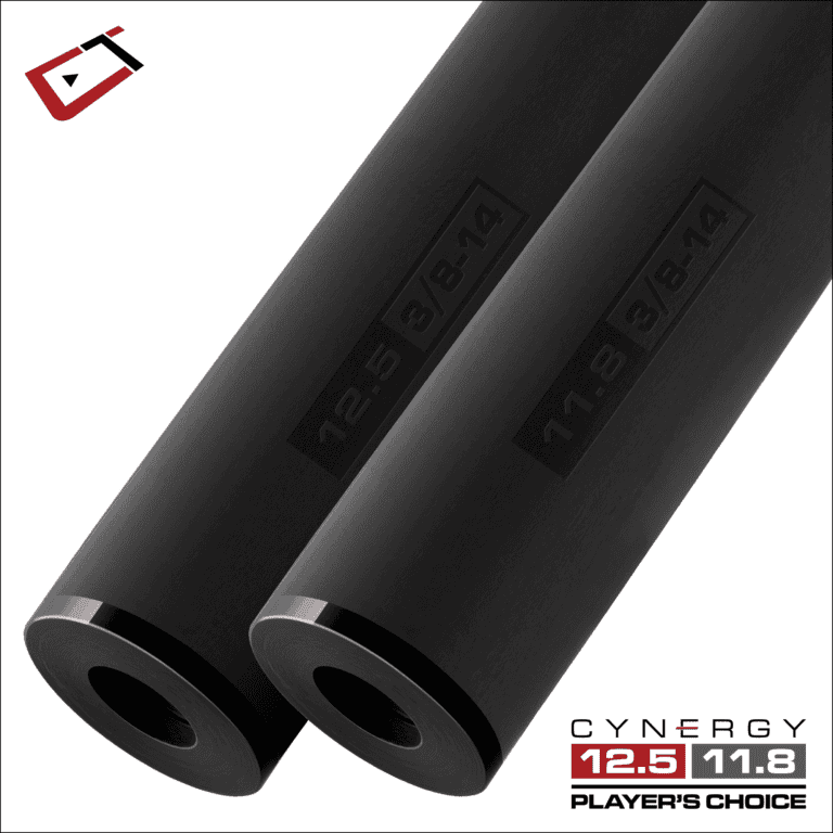 Cynergy SVB II Black, Leather Wrap (11.8mm Shaft)