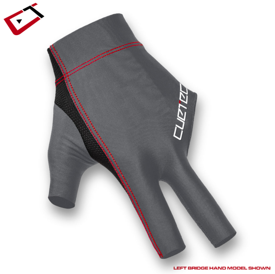 Cuetec Axis Billiard Glove - Speed Gray