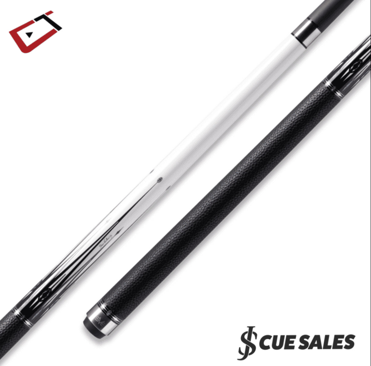 Cynergy SVB II White, Leather Wrap (12.5mm Shaft)