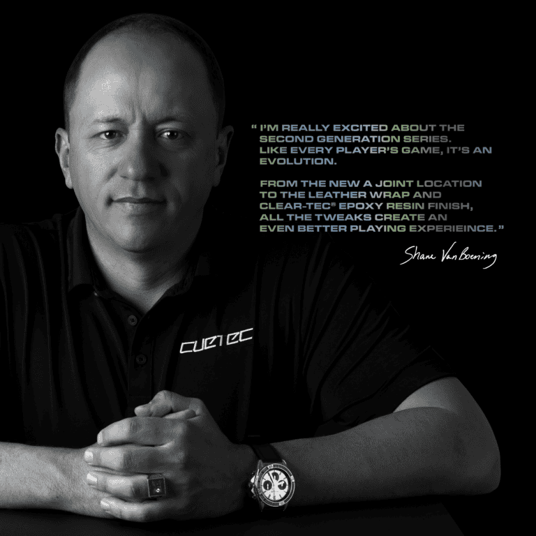 Cynergy SVB II White, Leather Wrap (12.5mm Shaft)